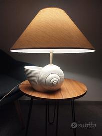 Lampada Vintage Conchiglia in Ceramica – Anni 70/8
