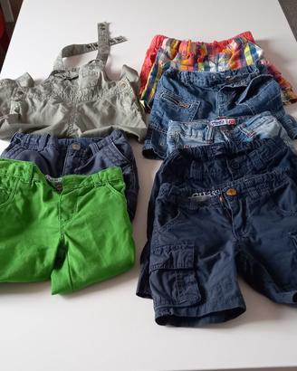 Set di 8 pantaloni taglia 18 mesi
