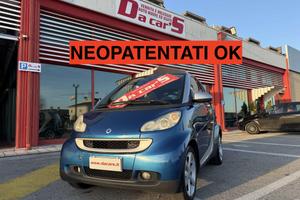 smart forTwo 1.0 Pulse 71cv, NEOPATENTATI OK