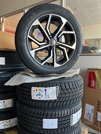 Gomme invernali nuove Continental con cerchi in le
