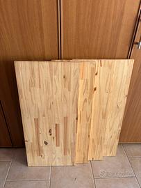 Pannelli in legno lamellare 87×40x1,8 cm