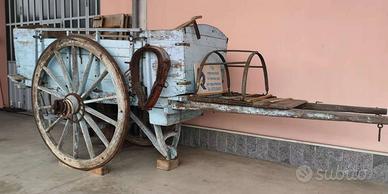 CARRO agricolo in legno anni 50'