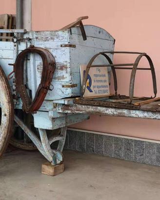 CARRO agricolo in legno anni 50'