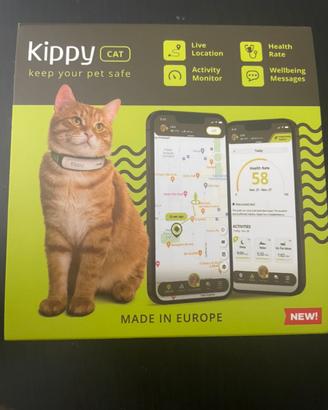 Kippy CAT GPS – Localizzatore GPS per gatti NUOVO