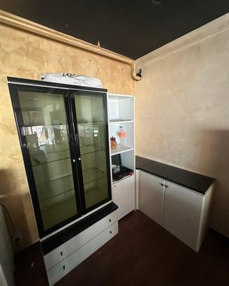 Mobile soggiorno moderno vetro fumé –