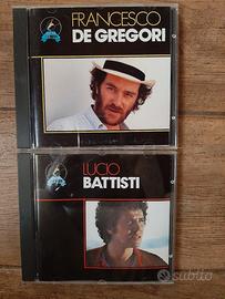 2 CD di Musica Italiana - De Gregori - Battisti 