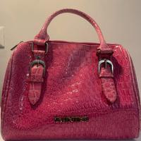Bauletto VALENTINO Rosa Coccodrillo + Dust Bag