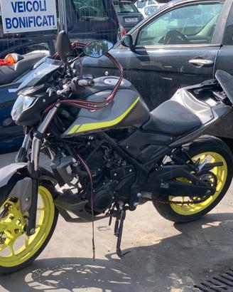 YAMAHA MT 03 - ANNO 2018 - PER RICAMBI