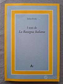 Evola, I testi de La Rassegna italiana, Ar, RARO