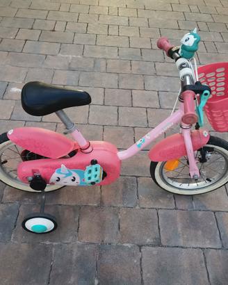bicicletta BTwin 14" Unicorn