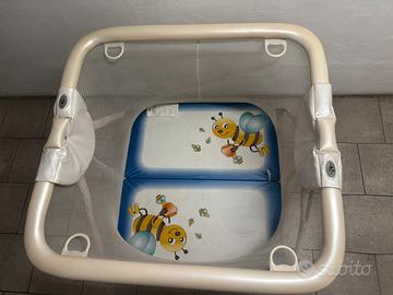 Box per bambini “NeoNato” pieghevole con tappetino