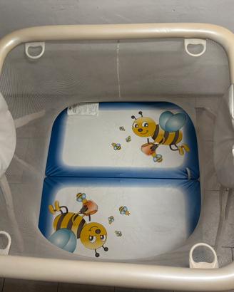 Box per bambini “NeoNato” pieghevole con tappetino