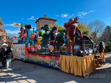 Carto allegorico temamarvel supereroi