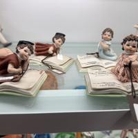 4 pezzi bombiline Sibania in Capodimonte