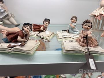 4 pezzi bombiline Sibania in Capodimonte