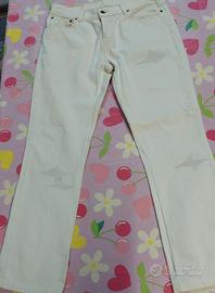 jeans levi strauss bianchi uomo ragazzo