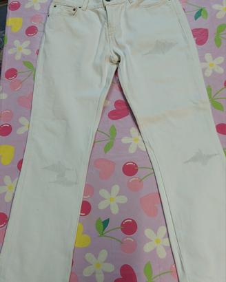 jeans levi strauss bianchi uomo ragazzo