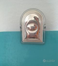 Fermacarte in argento