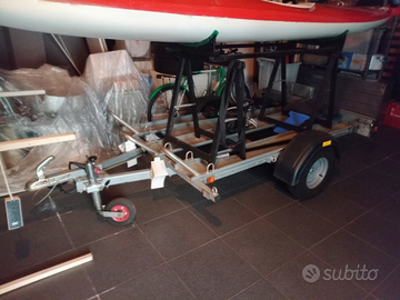 Carrello per 3 moto +