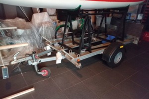 Carrello per 3 moto +