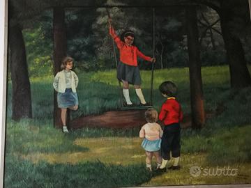 Quadro pittura anno 1955