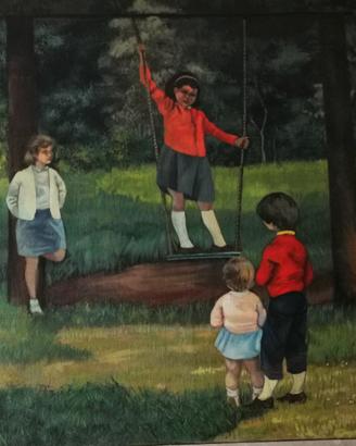 Quadro pittura anno 1955