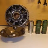 variatore piaggio, rulli e piattello, originale