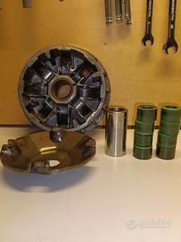 variatore piaggio, rulli e piattello, originale