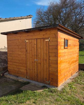 Casetta da giardino in legno