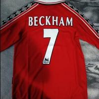 Maglia ManU Beckham - Rossa