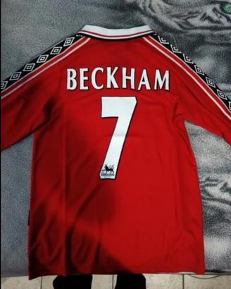 Maglia ManU Beckham - Rossa