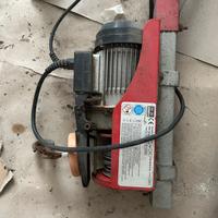 Paranco elettrico 125 kg + accessori funzionante