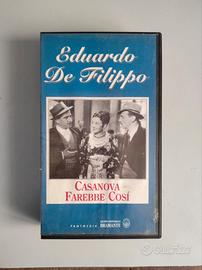 Casanova Farebbe Così - De Filippo, Sordi - VHS