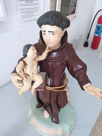 rara statua in legno settecentesca