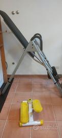 panca a inversione kettler, molto resistente.