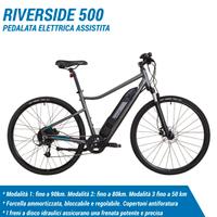 Bicicletta elettrica trekking 
