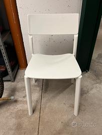 Sedia  bianca ikea