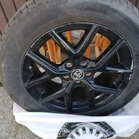 gomme estive con cerchioni e bulloni  rav 4