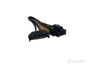 Adattatore SATA-8Pin X2