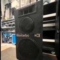 Cassa amplificata Montarbo Come rcf fbt outline