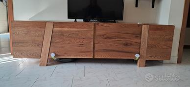 Mobile TV in Legno– Design Moderno