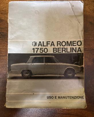 Ricambi Accessori Alfa Romeo 1750 Berlina