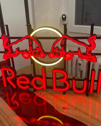 Scritta a led Red Bull