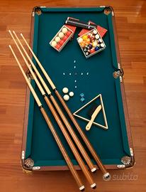 BILIARDO DA TAVOLO DIDATTO VINTAGE anni '80