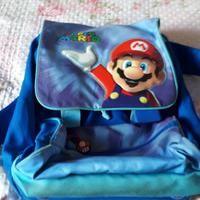 zaino scuola  super Mario 