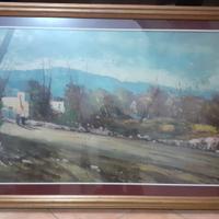 Quadro con dipinto a olio