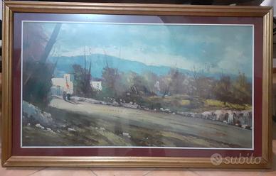 Quadro con dipinto a olio