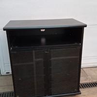 Vetrinetta mobiletto con ruote