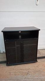 Vetrinetta mobiletto con ruote