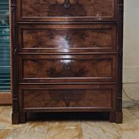  Comò con secrétaire con ribalta